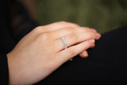 Stackable Wedding Band Promise Ring Engagement Wedding Band 0.25 Carat 