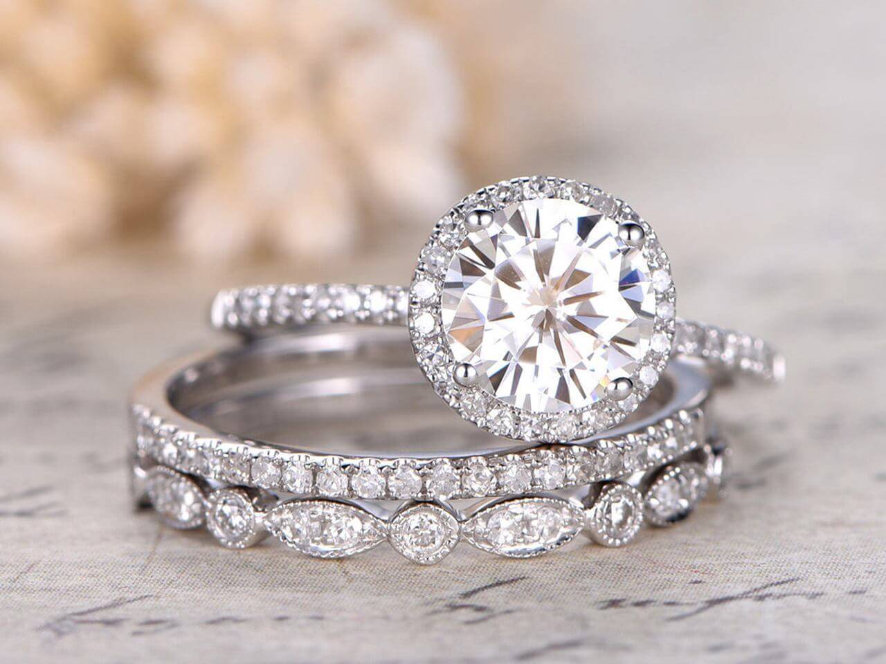 diamond ring set