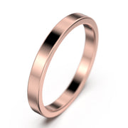 Wedding Ring 2.5mm Wedding Band 10K/14K/18K Solid Gold