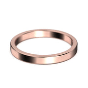 Wedding Ring 2.5mm Wedding Band 10K/14K/18K Solid Gold