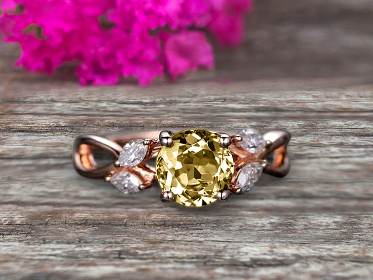新品未開封 nuts Briesta Champagne Diamond 0.39 Carat Loose Champagne Diamond | Natural Round Brilliant