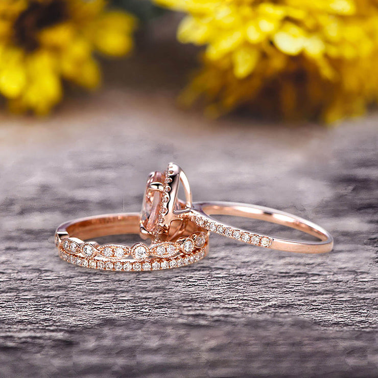 Charm of The Morganite Engagement Ring : Radiant Love 2024