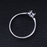 Limited Sapphire time Sale Offer! Divine Inexpensive Solitaire Engagement Ring 0.25 Carat Moissanite Diamond on 10k Gold