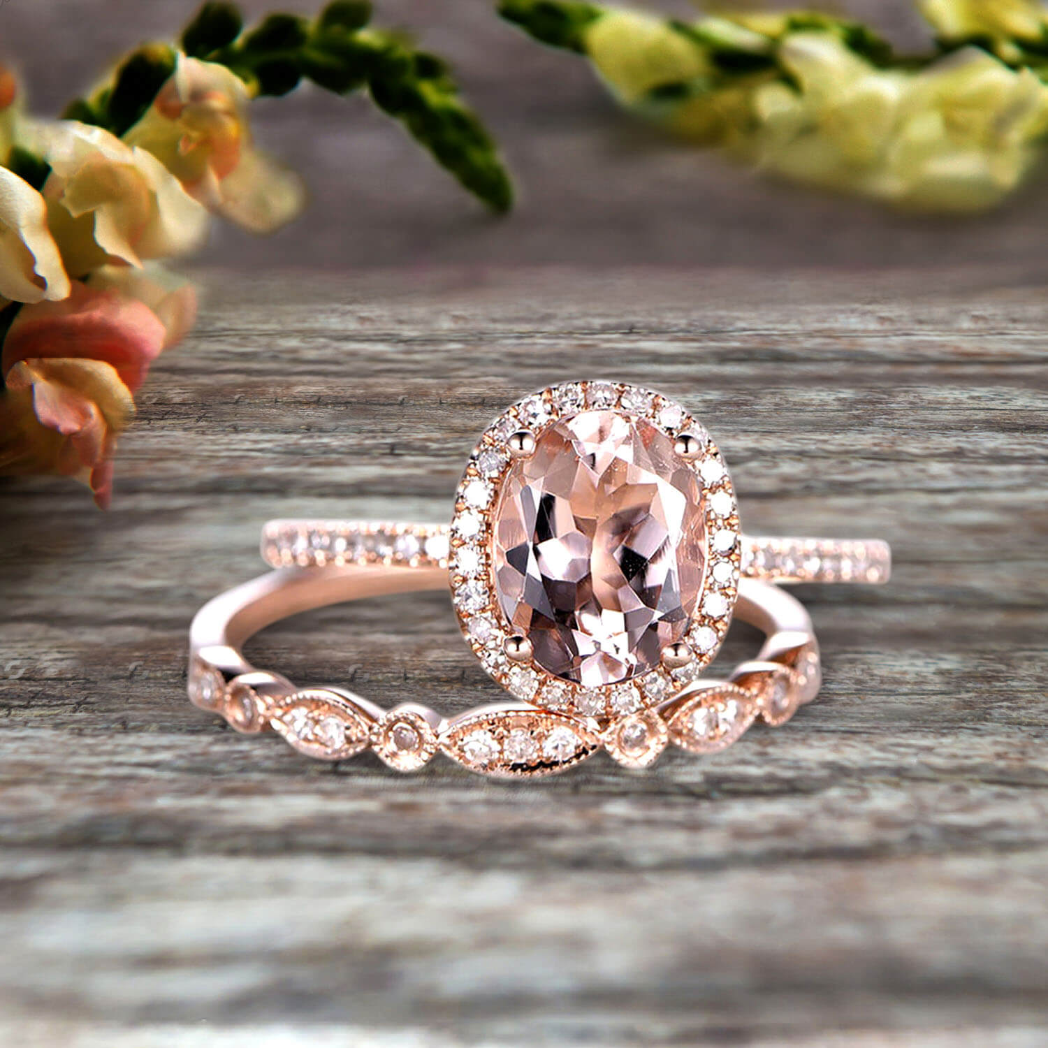 Rose Gold Ruby Engagement Ring Twisted Ruby Bridal Ring 14K Rose Gold Engagement  Ring - Camellia Jewelry