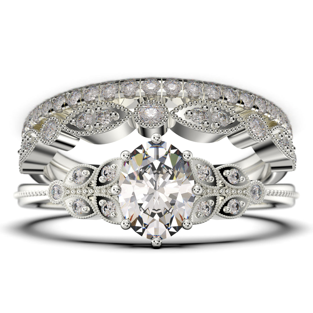 Boho style wedding rings | Honestweddingadvice.com