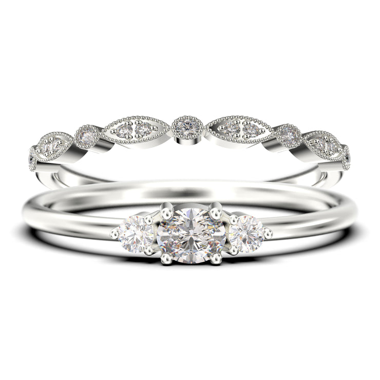 Why Choose a Dainty Engagement Ring - AC Silver