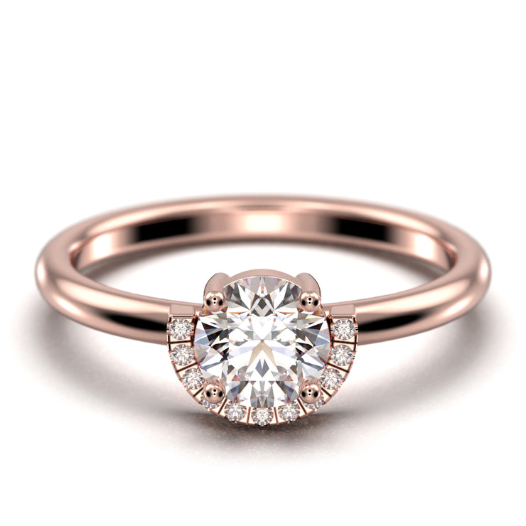 The Promise round brilliant diamond ring